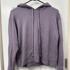 Lululemon Double Knit Sweater Hoodie, Size XS/S, Dusky Lavender, New without tag